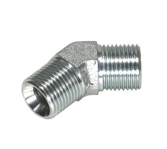 45 Grad Verschraubungen, W 45° BSPP BSPP zöllig, Zöllige